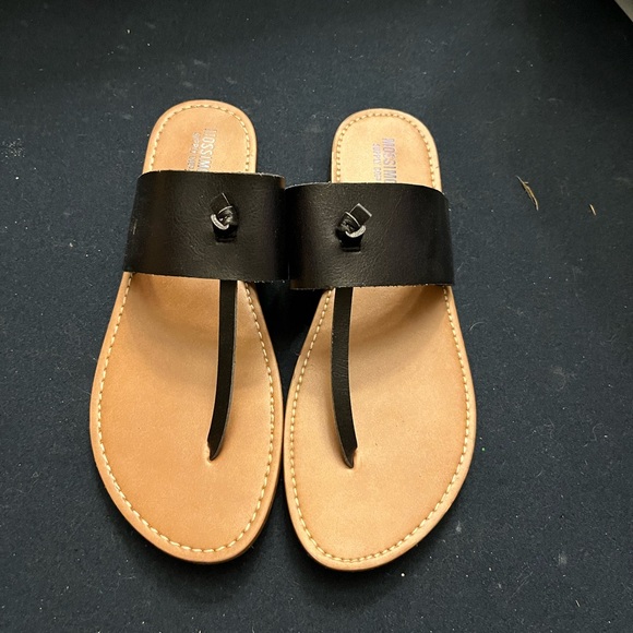 Mossimo leather tie sandals - Picture 1 of 4